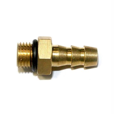 INTERSTATE PNEUMATICS 3/8 Inch - 24 UNF Male x 1/4 Inch Hose Barb Connector for Inflator Whips, PK 100 FMS64T-100K